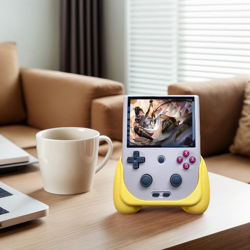For Anbernic RG405V RG406V 3D Printed Handle Grip Controller Hold Handle(Yellow) - Afbeelding 7 van 10