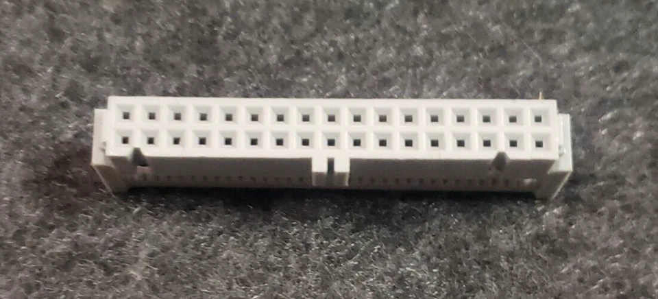 (10 PIECE LOT) 3414-6000, 3M CONN RCPT 34P IDC 26-28AWG GOLD, ROHS (C18B1) - Image 2 of 4