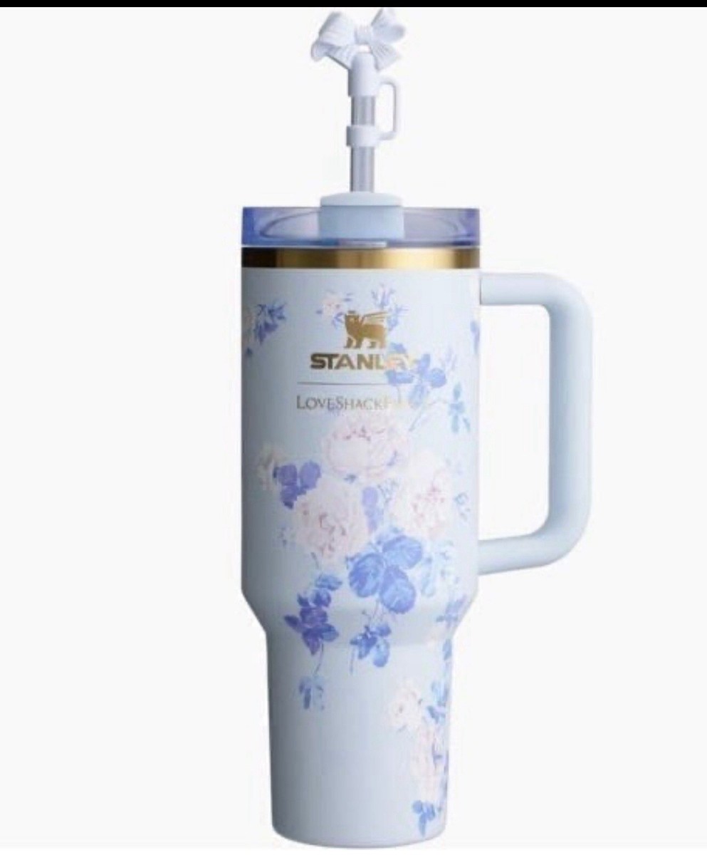 Stanley x Love Shack Fancy Blue Everblooming Rosettes