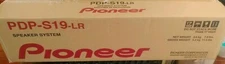 PIONEER PDP-S19-LR ELITE SPEAKER SYS PAIR SET BLACK NEW SHIPS FREE w/Buy It Now!