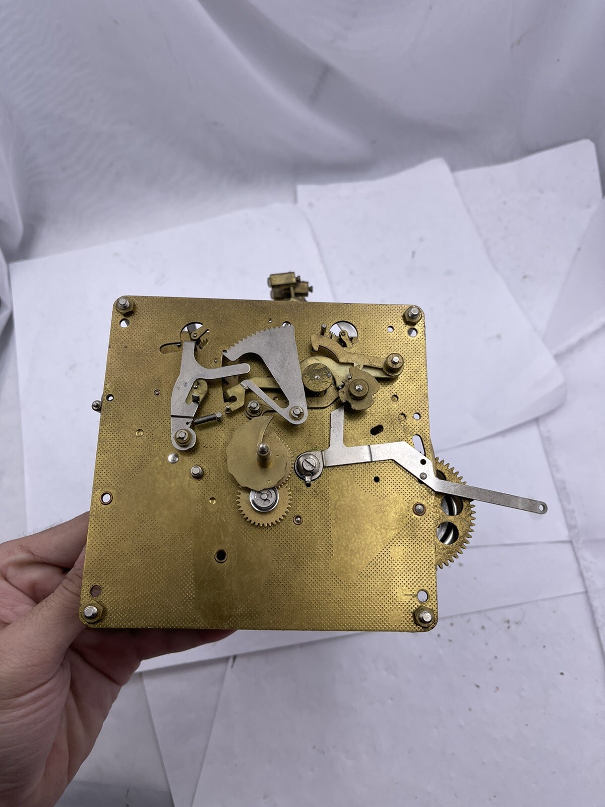 Used Clock Movement Hermle Black Forest Clock For Parts 451050 94cm eBay