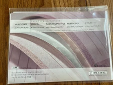 Creative Memories Journal Boxes Milestones Paper Mats Lined 16pc