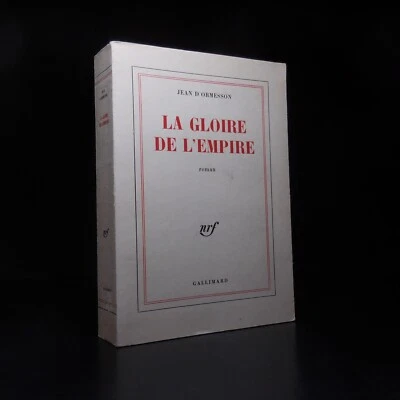 N23.483 Jean d’Ormesson 1971 La gloire de l’empire littérature française NRF - Photo 1/4