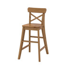 IKEA Kinderstuhl Hochstuhl aus Holz für Kinder Babystuhl Hocker Essstuhl INGOLF 