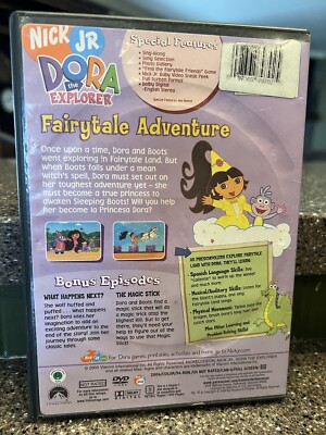 Nick Jr Dora the Explorer - Dora's Fairytale Adventure DVD Double