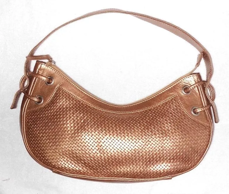 HEYRAUD 1921 sac main cuir tress dor TBE eBay