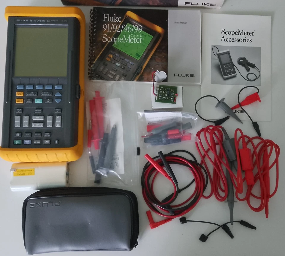Fluke 96 II 50 MHz Digital Dual Chan Oscilloscope & Multimeter - Image 4 of 4
