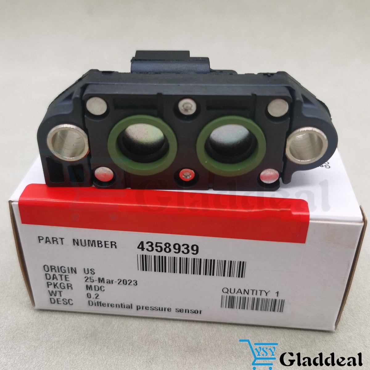 &E　GRG S EGR Pressure Sensor - Cummins 4984929