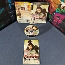 Samurai Warriors 2: Empires - PS2 - Sony PlayStation 2 With Manual Tested