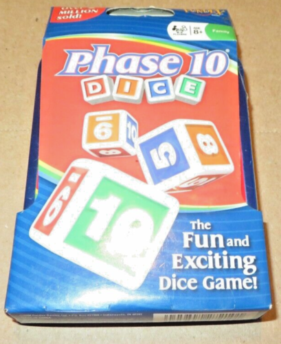 BRAND NEW PHASE 10 DICE GAME IN TIN (FUNDEX GAMES 2008) - Bild 1 von 2