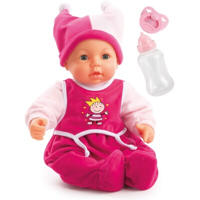 Bayer Design Hello Baby girl Funktionspuppe 46 cm TOP