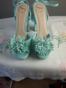 light blue ladies shoes uk