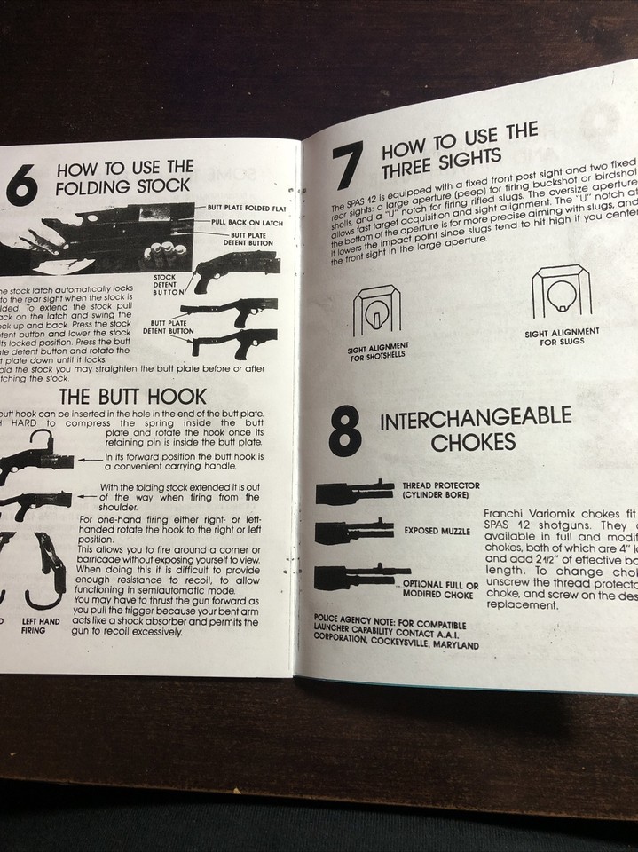 Franchi 12 Guage Spas 12 Reprint | eBay