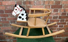 True Vintage Herlag Rocking Horse Chair For Restoration  See Photos  Desc