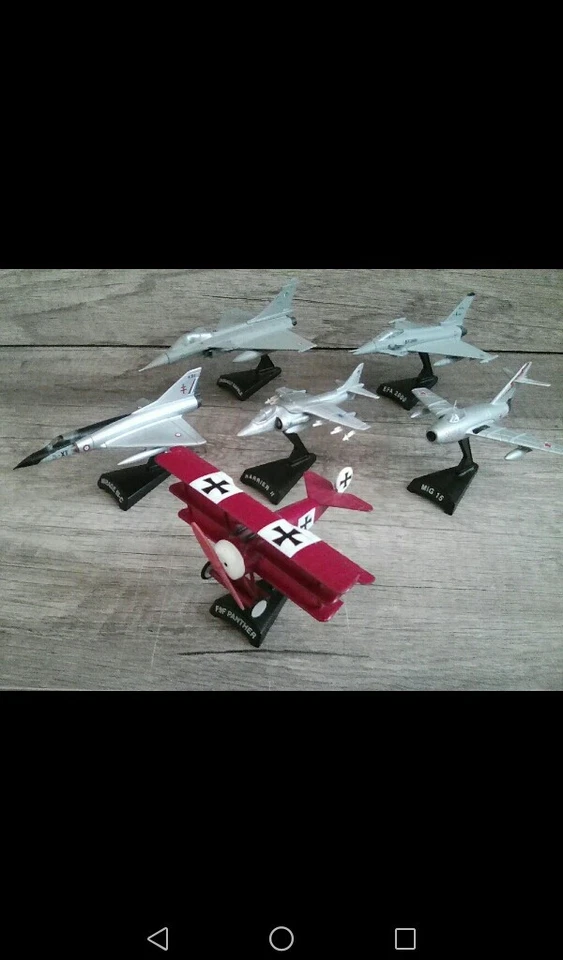 Lockheed F-104 "Starfighter" + 17 weitere Flugzeugmodelle