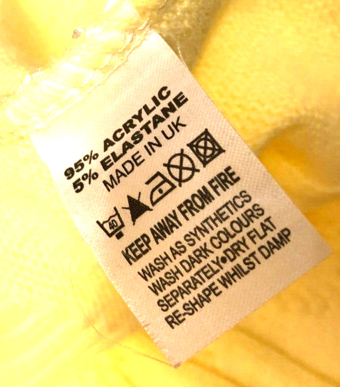 Womens Top M/L Yellow Short Sleeve Jumper Round Neck by  Pyari BNWT image 5