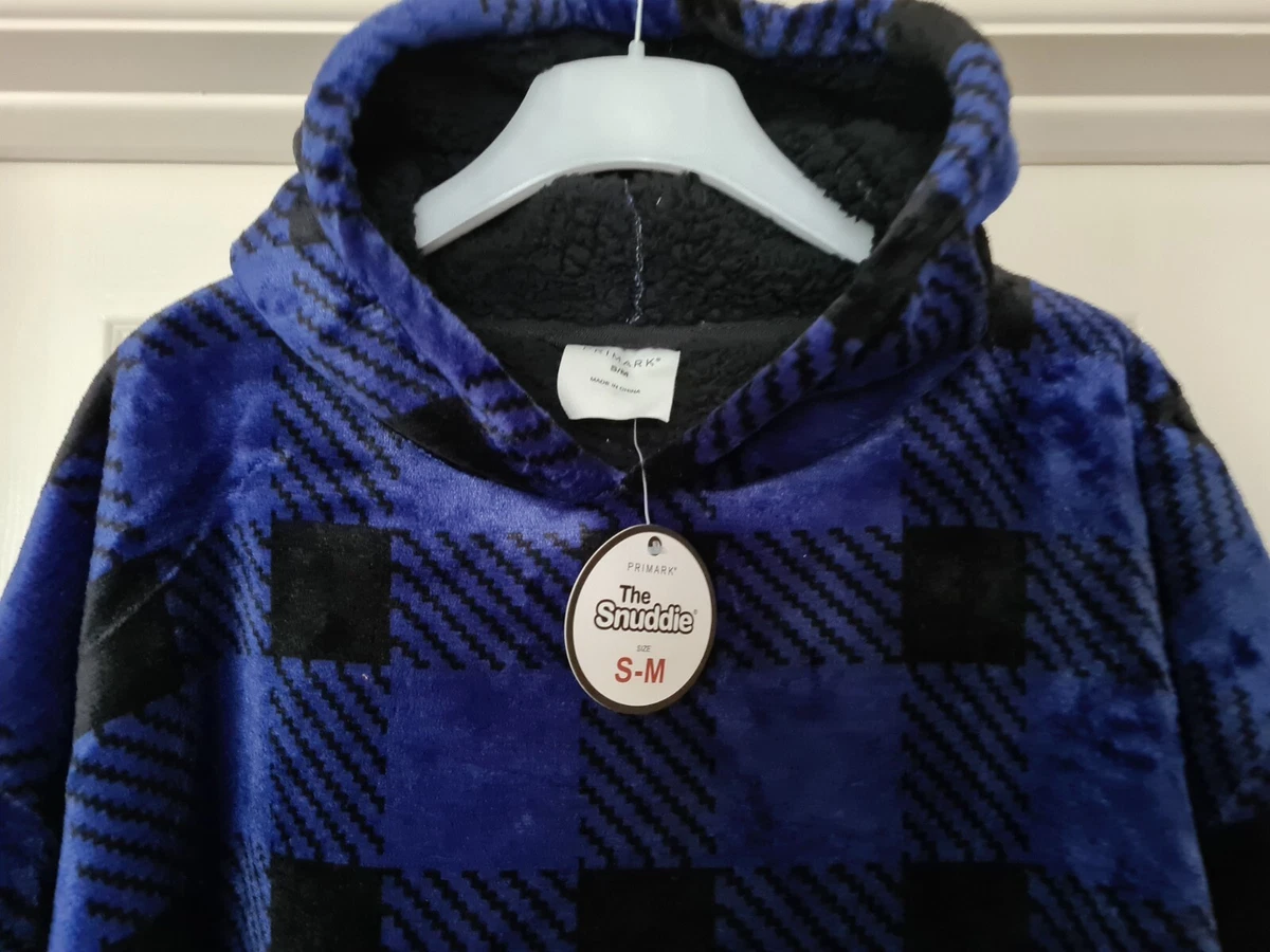 Primark Menu0026#039;s SNUDDIE Hooded Oversized Fleece Blanket Hoodie Snoodie  Oodie S-M | eBay