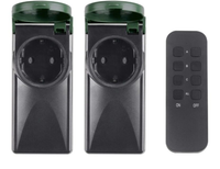 2 Funksteckdose Mit Fernbedienung AußEn Steckdose Set Funk Garten Steckdose IP44