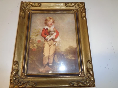 Vintage Gold Ornate Picture Gesso Frame