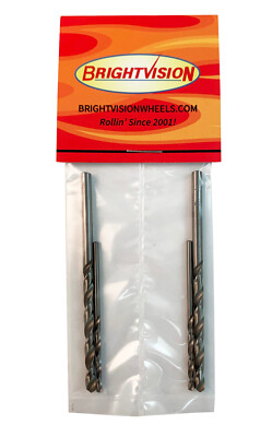 Two Sets of Hot Wheels Rivet Removal Drill Bits For Customs 2-56 Size Pilot Hole