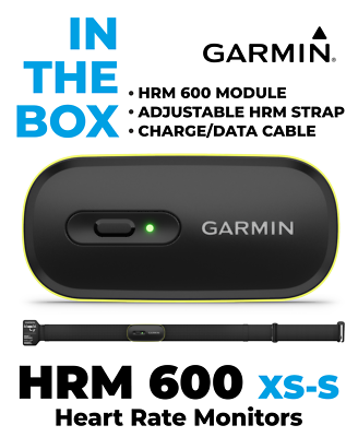 Garmin HRM 600 Premium Heart Rate Monitor XS–S Strap w/ Running