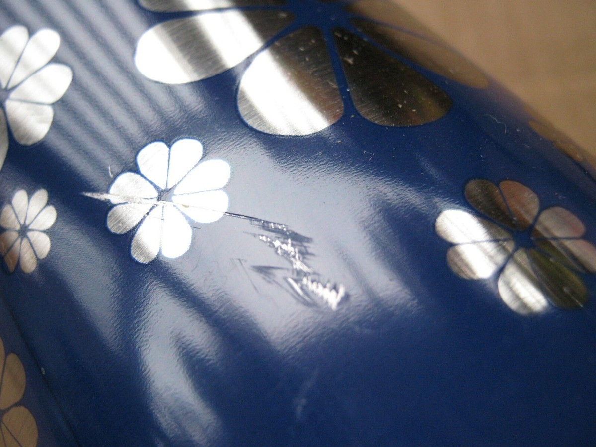 Kate Spade New York Nolita Blue Spade Water Bottle Blue Floral