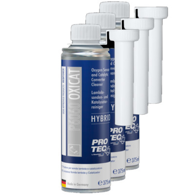 PROTEC 3x 375 ml Lambdasonden- und Katreiniger Hybrid P6060 Reinigt Abgassystem