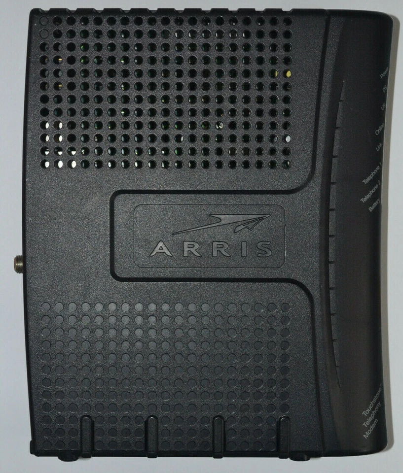Arris TM02DH105 TM502G Telephony Modem With Battery. With Power Cord - Image 4 of 4