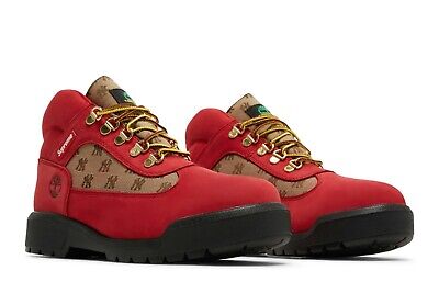 Supreme x Timberland Field Boot Red New York Yankees Supreme x Timberland Field Boot Red New York Yankees