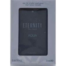 Eternity Aqua by Calvin Klein 0.67 oz / 20ML EDT SPRAY for Men New In Box