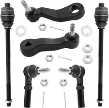 Front Inner Outer Tierod Pitman Idler Arm For Chevy Silverado Sierra 1500 Tahoe