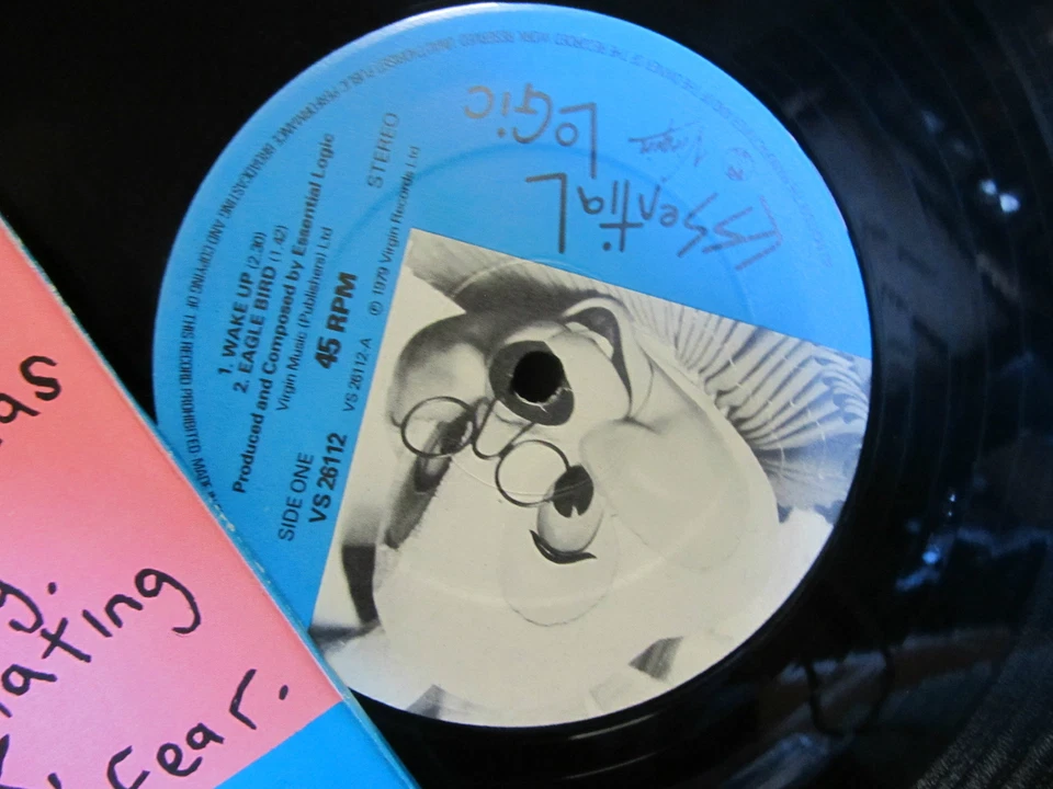 ESSENTIAL LOGIC wake up 12" 4 trk ep lp '79 no wave x-ray spex lora art punk WOW Foto 4 de 4