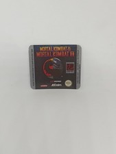 MORTAL KOMBAT I & II (EUR) Game Boy / GameBoy COLOR replacement label