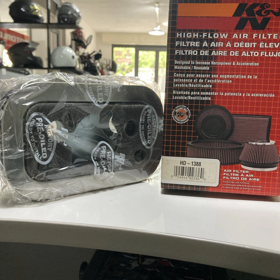 K&N HD-1388 Filtro Aria HARLEY DAVIDSON XL/XLH Sportster Hugger 883 CC 88/03 - Immagine 3 di 3