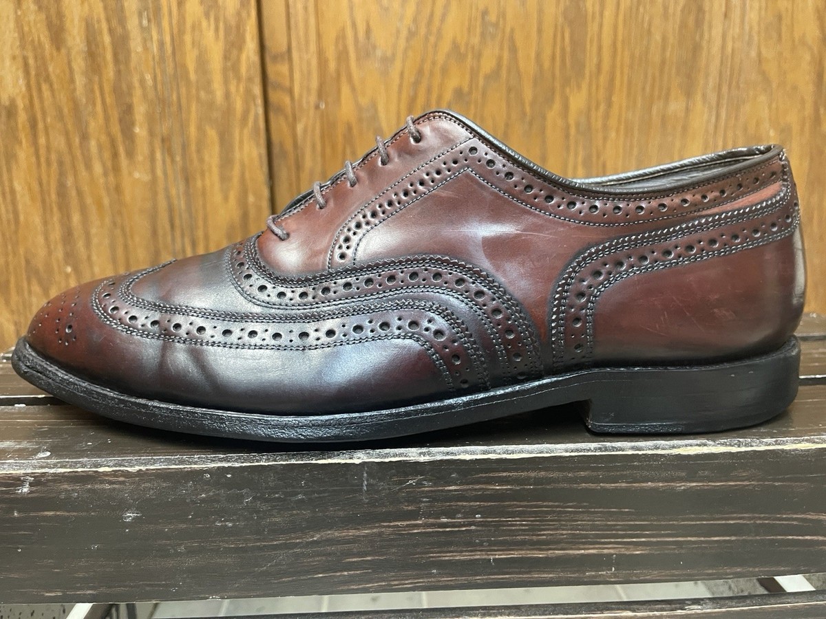 Genuine Shell Cordovan Johnston Murphy 8.5 Johnston & Murphy Shell Cordovan Penny Loafers : r/goodyearwelt main image 3