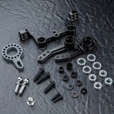 MST Aluminum Steering Arm Set Black For 1/10 RMX RRX 2.0 FMX 2.0 MRX #210700BK