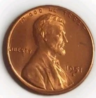 1951 S Lincoln Wheat Cent GEM BU RED Brilliant Uncirculated 1c Coin Free Post