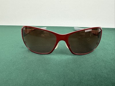 Y2K Oakley Behave Sunglasses  05-316  62- 17 vintage Oakley Sunglasses Behave #05-316 Red Frames Only Condition  main image 2