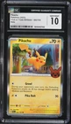 ⚡⚡ CGC 10 Gem Mint Pikachu 062/193 Trick or Trade BOOster Pokemon Card holo