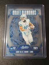 Amon-Ra St. Brown - Absolute Football 2025 - Detroit Lions - Draft Diamonds