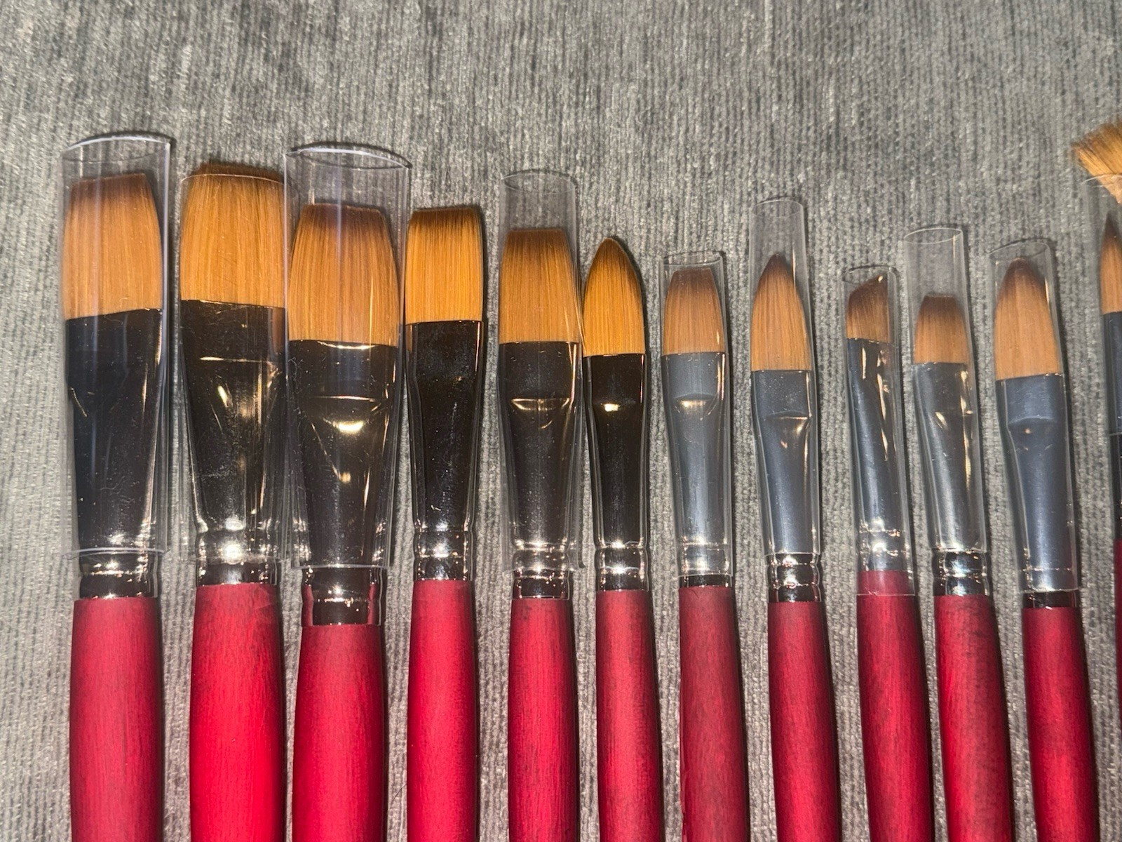 Princeton Velvetouch Watercolor/acrylic Paint Brushes! Lot of 44! NEW/FREE SHIP!