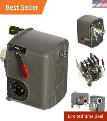#ad Pumptrol Pressure switch for compressed air compressor 95 125 psi With Unload... $94.40