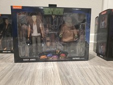 NECA Teenage Mutant Ninja Turtles Casey Jones Raphael in Disguise Figure 2 Pack