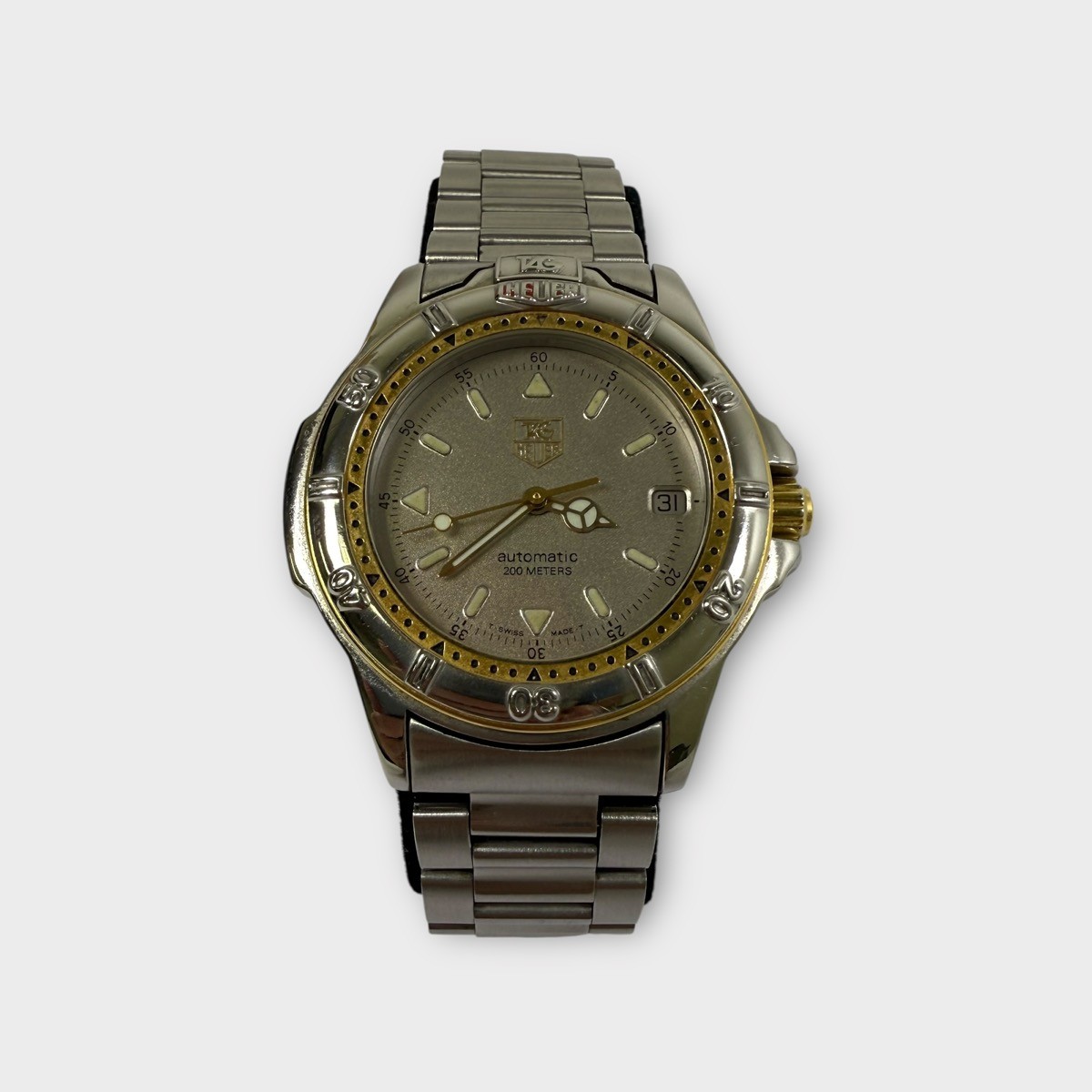 Tag Heuer Pro 4000 695.706KA Automatic Men's Watch From JAPAN