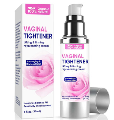 Vaginal Tightening Cream, Natural Formula to Support Elasticity & Comfort, pH-Ba