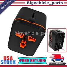 Universal Travel Adapter Converter International USB Wall Charger AC Power Plug