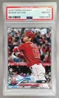 136971879 Shohei Ohtani 2018 Topps Holiday #HMW17 Rookie RC PSA 10