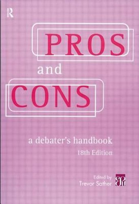 #ad #ad Pros and Cons : A Debater#x27;s Handbook Paperback $6.41