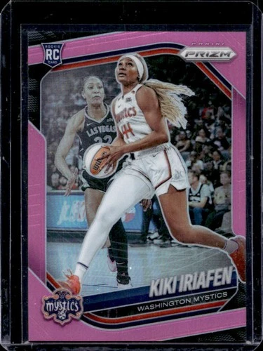 Kiki Iriafen 2025 Panini Prizm Kiki Iriafen Pink