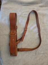 British Sam Browne Belt Shoulder Strap 36 Waist